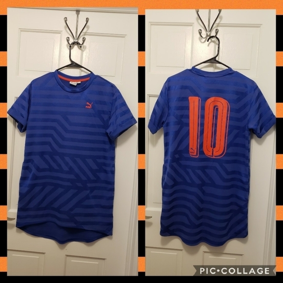 Puma Athlesiure Dress Size XS, Stripes, Colorful, Side Slip Pockets - Picture 1 of 14